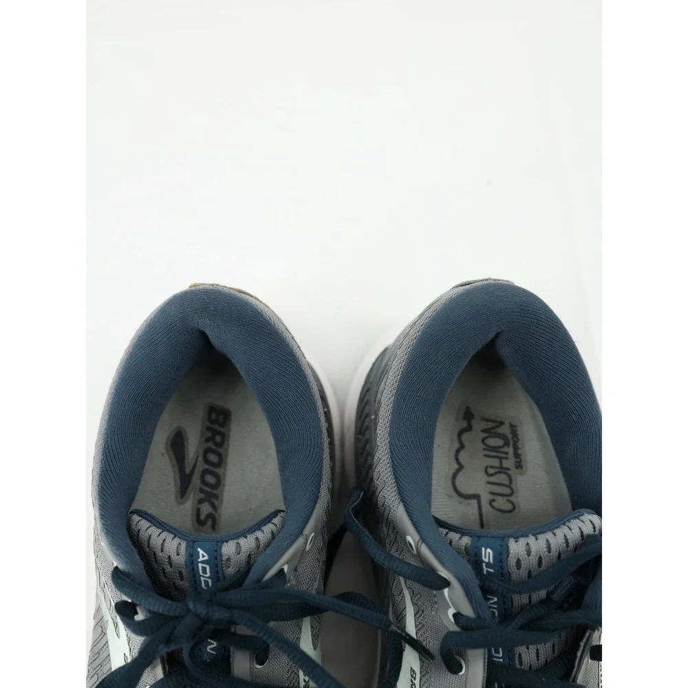 Brooks‎ Addiction GTS 15 Running Shoes Gray Navy Support Sneakers 10.5 Women